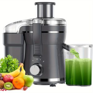 500W Powerful Centrifugal Juicer Machine for Vegetables And Fruits- Wide Mouth Feed Chute for Easy Fruit And Vegetable Extraction, Easy Cleaning, BPA-Free, Dishwasher Safe, Space-Saving Design, Perfect for Healthy Living And Delicious Juice Recipes - Playerfashions