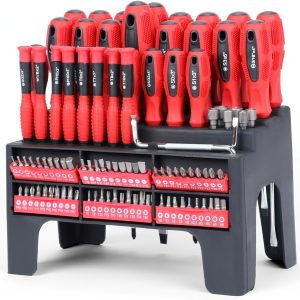 100/126pcs Cr-V Magnetic Screwdriver SeT, With Plastic Racking, Best Tools Men Gift - Playerfashions
