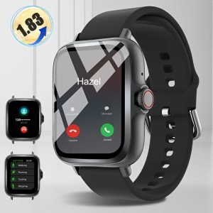 2025 popular sports smartwatch, 2.01-inch full touch screen display, with message reminder, wireless phone, wireless music, sleep monitoring, exercise pedometer, health monitoring, alarm clock and other practical functions, suitable for iPhone and Android phones, smart wristband fitness watches, suitable for gifts for female and male friends, birthday gifts! - Playerfashions