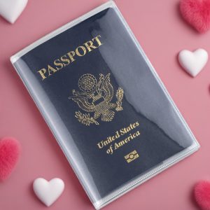 10-Pack Clear Plastic Passport Covers, And Travel Document Protector Sleeves, Lightweight Transparent Passport Holders for Daily Commute - Playerfashions