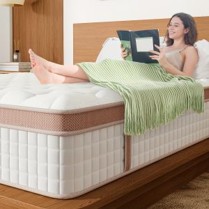 [Superior Firm Hybrid Mattress] 12 Inch 14 Inch Superior Firm Hybrid Mattress, Queen King Mattress - Gel Memory Foam And Innerspring Hybrid Mattress For Motion Isolation, Edge Support, 365-nights Trail, Euro Top Luxury Mattress In A Box - Playerfashions
