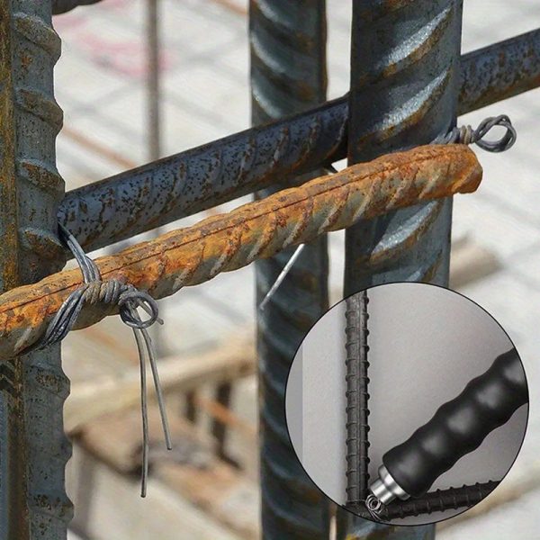[ProMaster Rebar Tie Tool] ProMaster 1pc Semi-Automatic Steel Rebar Tie ...