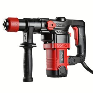 Complete Set Of Accessories, Including An Electric Hammer Drill, 110V Electric Hammer, Tool Box, Wall Demolition And Hole Drilling Tools, Electric Demolition Drill, Hammer Drill, And Industrial Electric Tools. - Playerfashions