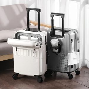 [Travel | Password Lock] 20 Inch Luggage with Password Lock and Wheels | 1pc Travel Function Boarding Case | Big Capacity Suitcase for Daily Use - Playerfashions
