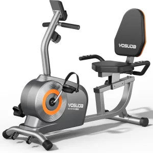 Recumbent Exercise Bike for Adults Seniors with Quick Adjust Seat, 350LB Capacity & 16-level Resistance - Playerfashions 18