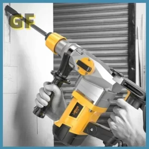 High Power Heavy Impact Electric Hammer 2580W 220V Concrete Breaker 30S Quickly Breaks The Wall 360 Degree Rotary Power Tools - Payerfashions