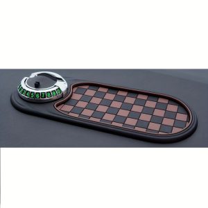 Multifunctional Car Anti-Slip Pad, 360 Degree Rotary Bracket, Universal, Car Mobile Phone Bracket And Oversized Pad, 4-In-1 Car Dashboard, for Mobile Phones, Keys, Devices. - Playerfashions