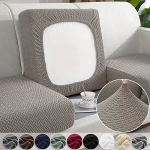Thick Jacquard Sofa Seat Cover Elastic Sofa Cover Protector Couch Cover for Sofa Anti-dust Removable Sofa Cushion Cover - Playerfashions 15